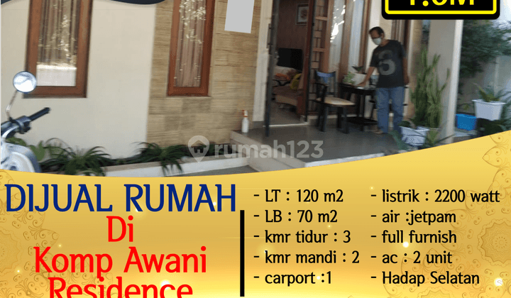 Rumah Huni di Komp. Awani Residence LB 70m2 1