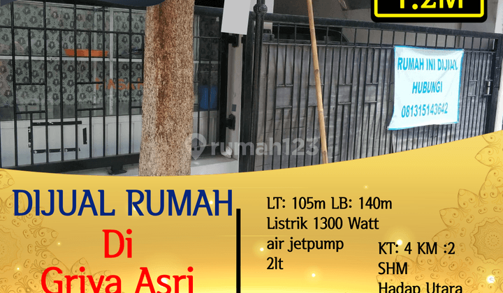 Rumah Di Griya Asih, Siap Huni !! 1