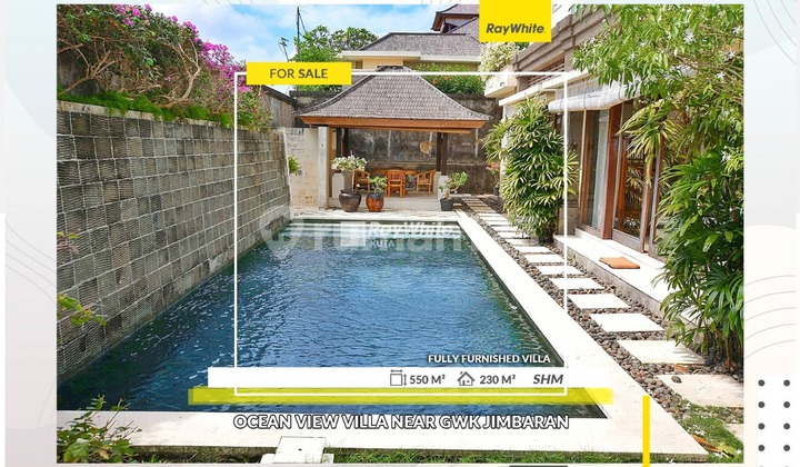 For Sale Ocean View Villa Near GWK Jimbaran 1