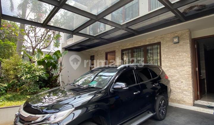 Rumah modern minimalis pondok indah, jakarta selatan