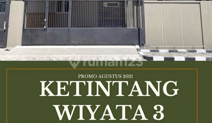 Rumah di Ketintang Wiyata, Baru Gress, Minimalis, Siap Huni 2