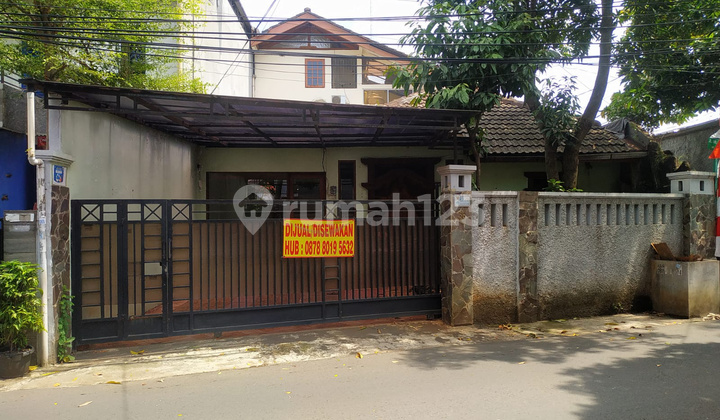 Rumah Asri 2 Lantai Jl Gabus Raya Pasar Minggu Jakarta Selatan Lt 160m2 Cash Only Murah