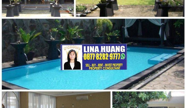 TURUN HARGA ! MURAHH RUMAH VILLA BSD , ADA KOLAM RENANG , 8 JUTA SAJA PER METER , JUAL HITUNG TANAH SAJA 1