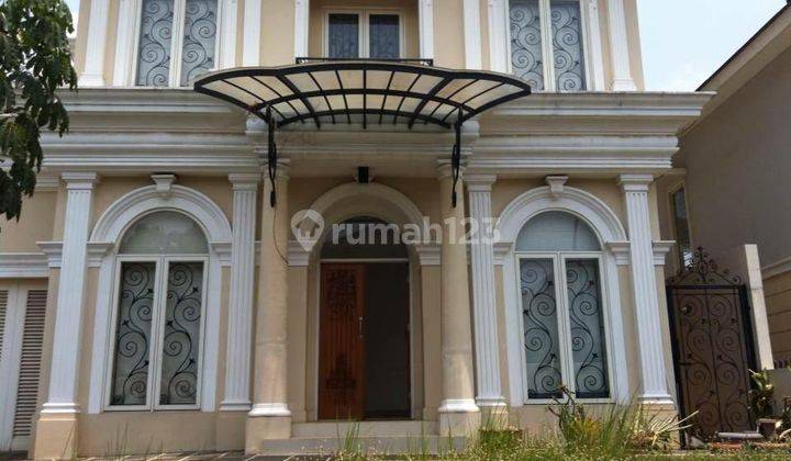 Rumah mewah eksklusif siap huni semifurnish di Less belles Mansion Serpong 1