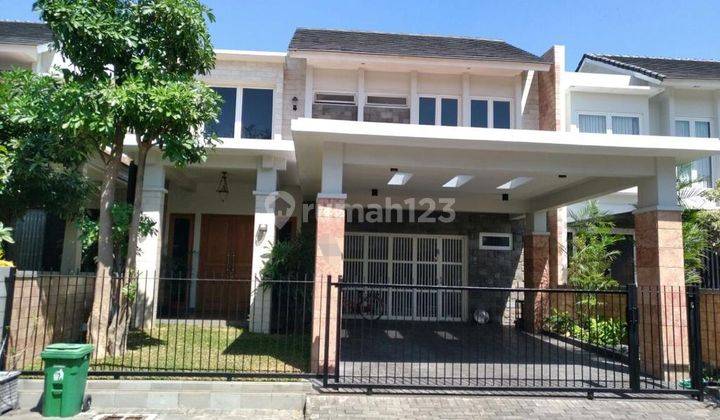 TURUN HARGA JALAN BOULEVARD Rumah 2 Lantai The Gayungsari Surabaya 1