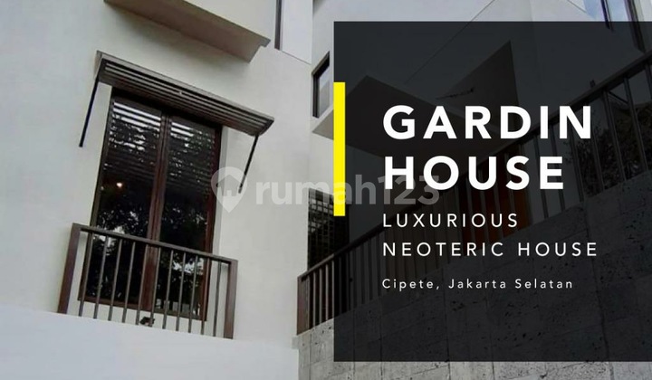 House At Cipete nice lt 227 Lb 400, Semi furnished Cipete, JakSel 1
