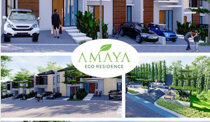 RUMAH MODEREN DALAM CLUSTER (AMAYA ECO RESIDENCE) JL. RAYA CIKARET NO. 5, CIBINONG, BOGOR 2