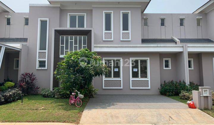 Rumah Cluster Chiara Suvarna Sutera Unfurnished Sangat Bagus 1