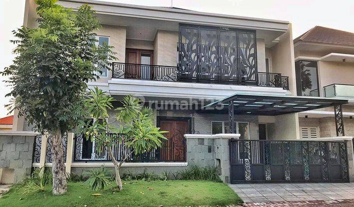 Jual Murah Rumah baru gress model Mediteran Modern di Graha Family surabaya barat dekat Pakuwon indah 1