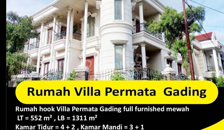 DIJUAL RUMAH VILLA PERMATA GADING Rp 29 M  NEGO 1