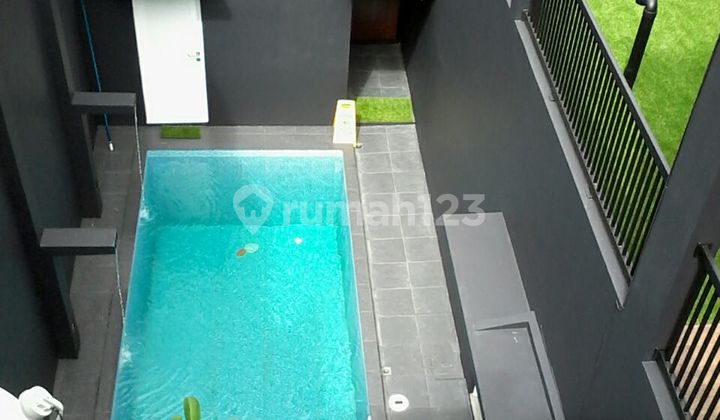 Nice House Concept Bali Villa with Swimming Pool in Bintaro 2