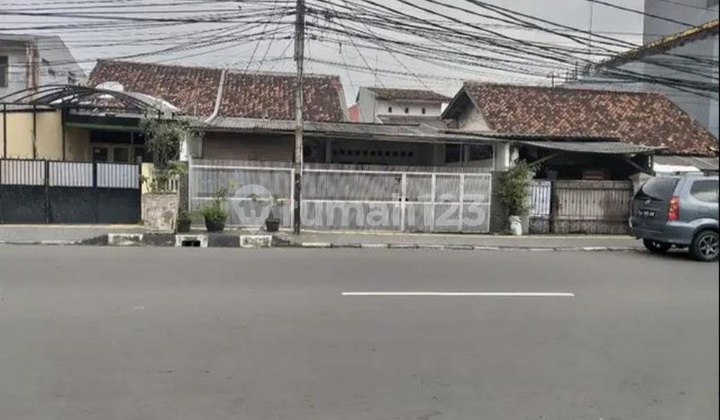 HARGA NJOP Rumah Pinggir Jalan Raya Sunan Giri Rawamangun Jakarta Timur