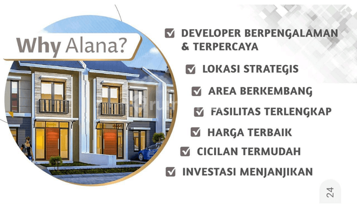 Rumah Sidoarjo Alana Regency Tambak Oso, Bisa KPR 2