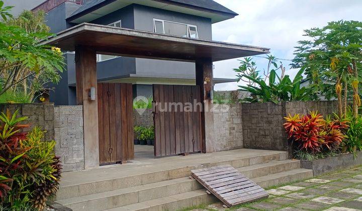 Villa semi minimalis area ubud 1