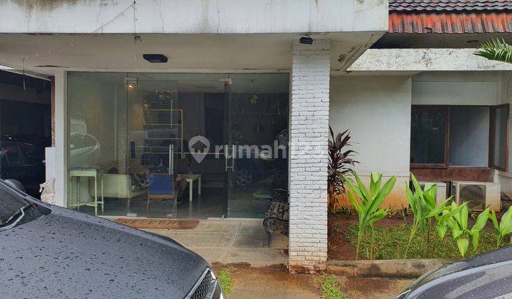 Rumah 1 lantai halaman luas dekat antasari tanah 1425m2 cipete 2