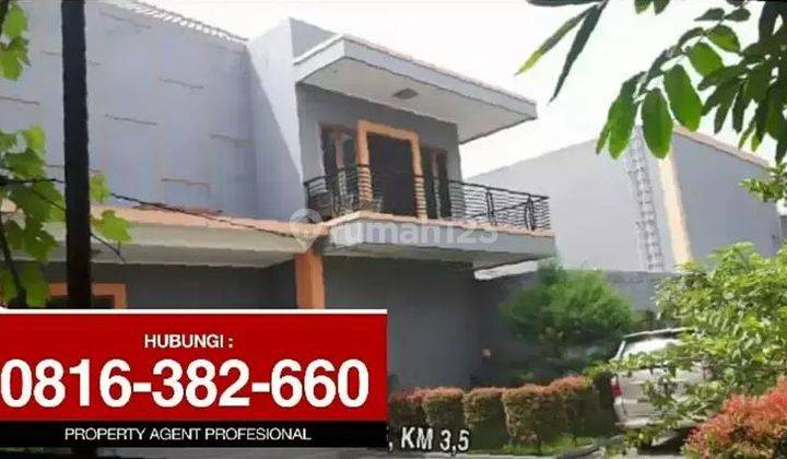 Rumah Bagus 400/1200 + Kolam Renang Blkg Istana Gub Palembang 1