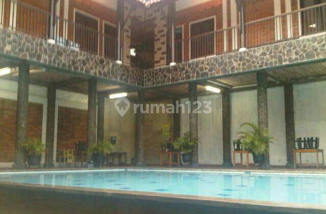 TURUN HARGA!! BU RUMAH LENGKAP DENGAN SWIMMING POOL DI KAVLING PERTAMINA DI CINANGKA DEPOK 2