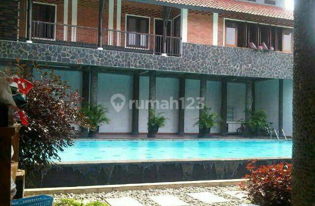 TURUN HARGA!! BU RUMAH LENGKAP DENGAN SWIMMING POOL DI KAVLING PERTAMINA DI CINANGKA DEPOK 1