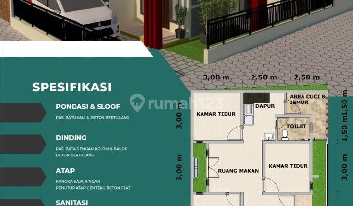 Rumah proses bangun lt 114 di mejing wetan gamping sleman 2