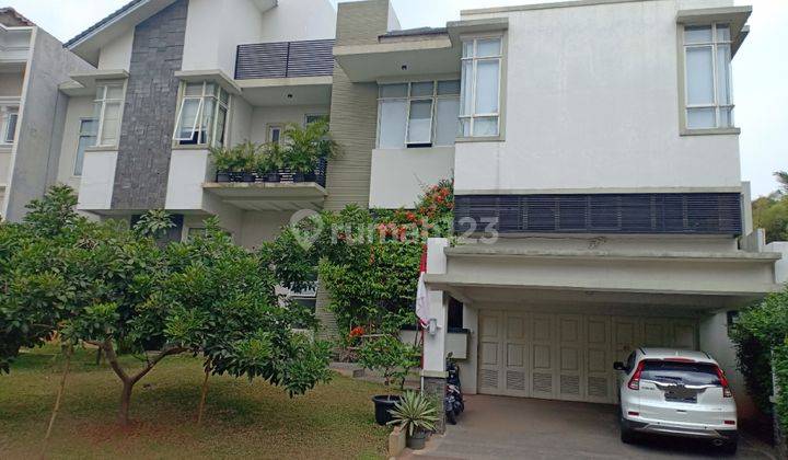 Rumah asri dan siap huni di ClusterTelaga Golf BSD City  1