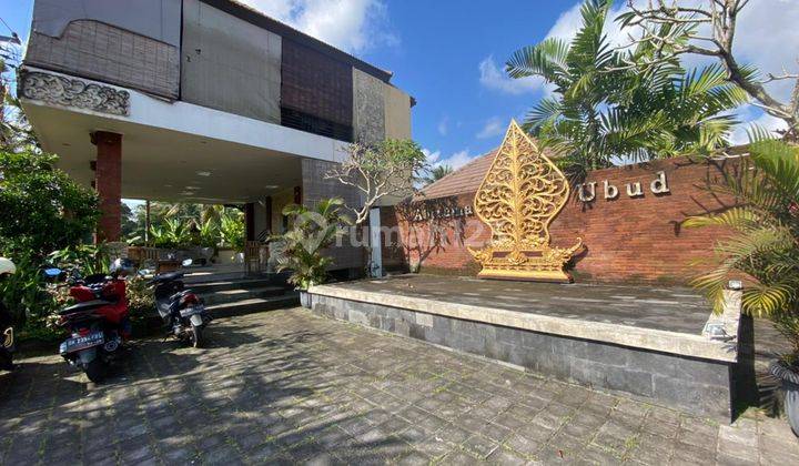 luxury villa komplek murah pinggir jalan ubud tegalalang full view 1