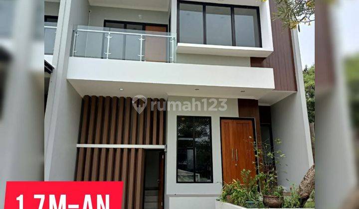 Rumah 2 lantai Cantik Minimalis Modern di Pondok Ranji Tangerang Selatan  1