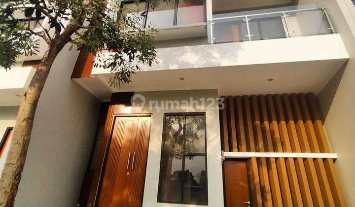 Rumah 2 lantai Cantik Minimalis Modern di Pondok Ranji Tangerang Selatan  2