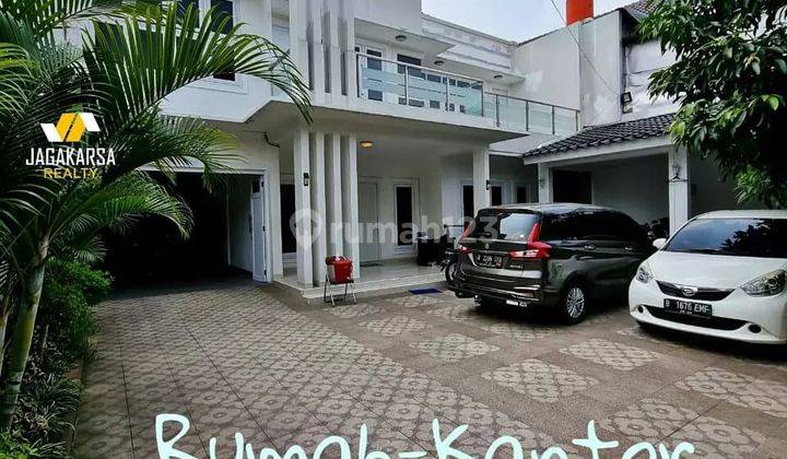 RUMAH KANTOR Mewah 2 Lt area Komersial Pasar Minggu-Dekat TB Simatupang, Jakarta Selatan  1