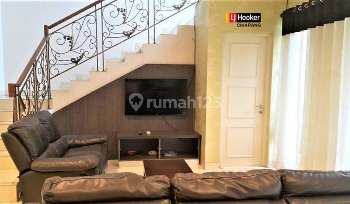 Rumah 2 Lantai Fully Furnished Bagus Siap Huni Di Cluster Vassa Terrace Lippo Cikarang 2