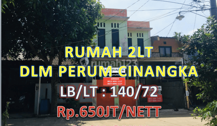 Rumah Cantik 2 lantai Cinangka 2