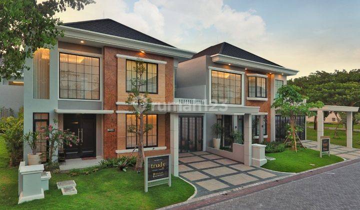 Rumah baru pakuwon city grand island full furnish Surabaya timur 1