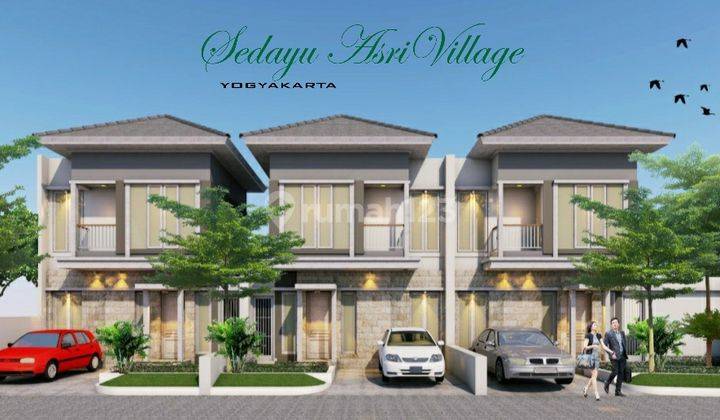 RUMAH 2 LANTAI CANTIK GRATIS SEMUA BIAYA TERMASUK BIAYA KPR DI JOGJA 1