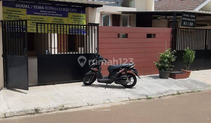 Rumah 1 Lantai di Kencana Loka BSD Full Renovasi Bagus Mewah 1