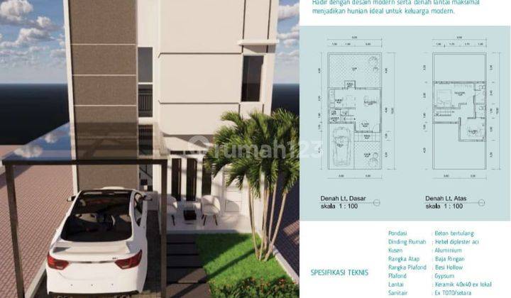 Rumah modern Harga 600 jutaan  2