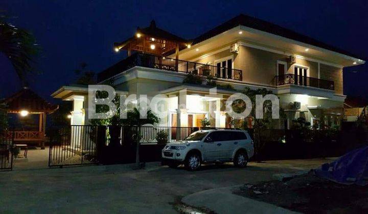 RUMAH MEWAH SULTAN FULL FURNISH DEKAT PUSAT KOTA VIEW CANTIK 1