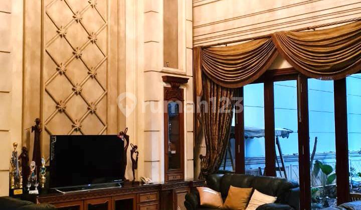 DIJUAL RUMAH MEWAH FULLY FURNISHED PERMATA BUANA 2