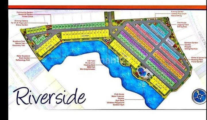 Rumah pik 2 tahap 1 cluster river garden 2