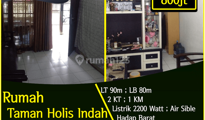 Rumah Indah Taman Holis Indah Lb 80m 1