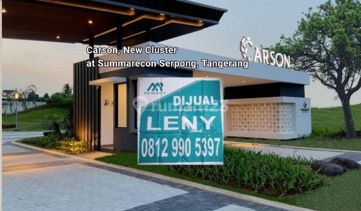 CARSON, NEW CLUSTER AT SUMMARECON SERPONG, TANGERANG 1