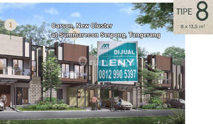 CARSON, NEW CLUSTER AT SUMMARECON SERPONG, TANGERANG 2