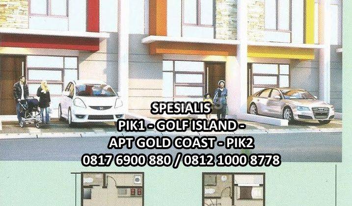 Rumah pik2 tipe 4,5x10 blue ivy, 2 lantai 2