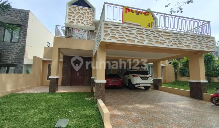Two-Story House with Private Pool in Sentul City Bogor 2