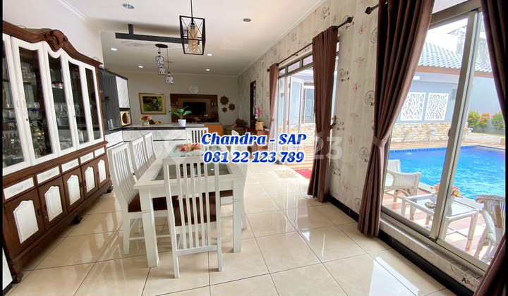 Jual Rumah Mewah KBP ada Kolam Renang di Kota Baru Parahyangan