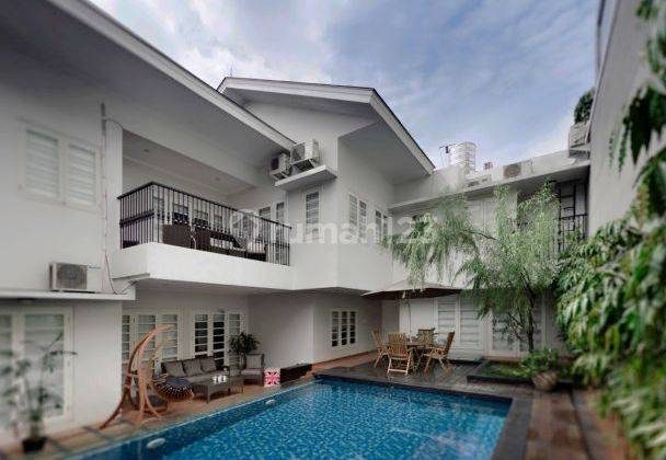 DIjual Cepat Rumah Siap Huni Jl. Prapanca Raya Kebayoran Baru Jakarta Selatan 1