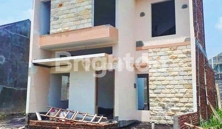 Rumah baru modern 2 lantai termurah di suhat 1