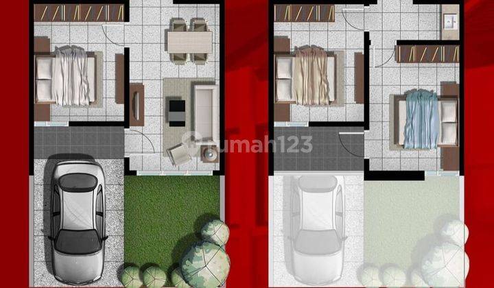 Rumah 1 M an Minimalis 2 lt Central Park Merr Gununganyar 2