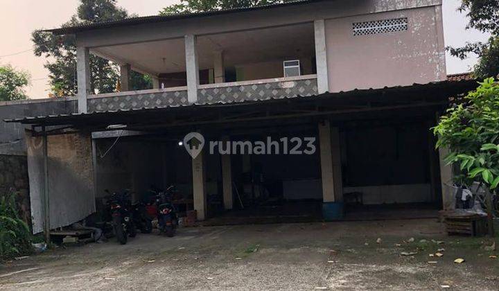 Rumah halaman besar pinggir jalan utama cocok u/ usaha BU Cepaatt ciseeng 1