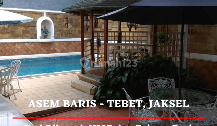 Rumah dijual cepat dibawah NJOP di Asem baris, Tebet, Jaksel 1