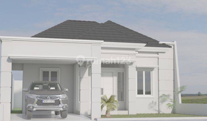 Rumah minimalis cantik dan luas di kawasan bukit raya 2