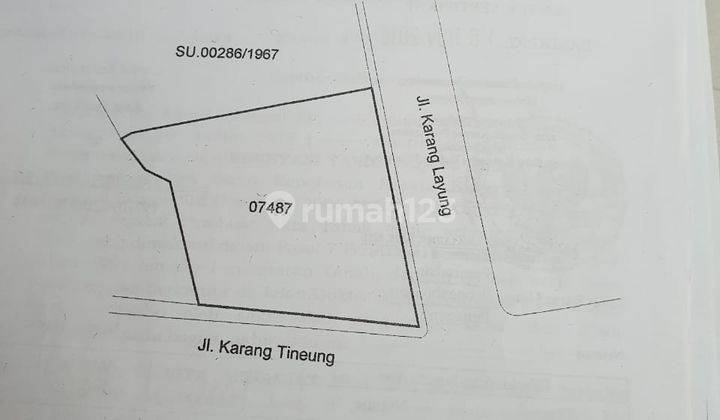 Jual BU Rumah Hitung Tanah Karang Layung Sayap Sukajadi, Kawasan Elite di Bandung Utara 2